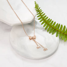 Dây chuyền LAMY Bow Lovely Girl Necklace CDE6004RG