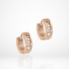 Khuyên tai LAMY Diamond Buckle Earrings CDE3014SV