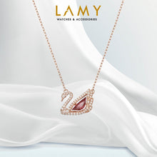 Dây chuyền Dancing Swan Necklace Blue CDE6052BU