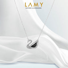 Dây chuyền nữ Black Swan Silver Necklace CDE6041BL