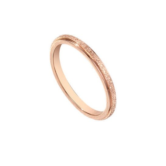 Double Milgrain Ring Slim