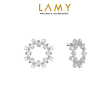 Khuyên tai LAMY Millenia Hoop Earrings Silver CDE3044WH