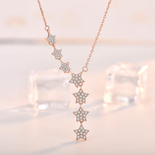 Dây chuyền nữ Multi Stars Necklace Silver CDE6044SV