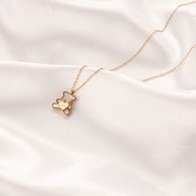 Dây chuyền LAMY Teddy in love Necklace Rose Gold CDE6002