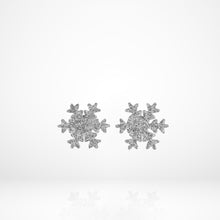 Khuyên tai LAMY Romantic Snowflake Earrings Silver CDE3010RG