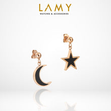 Khuyên tai LAMY Moon Star Earrings CDE3016BL