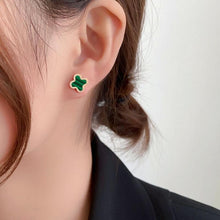 Khuyên tai LAMY Lucky Four Leaves Earrings Rose Gold CDE3023RG.GR