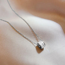 Dây chuyền Geometric Opal Necklace Silver CDE6063SV