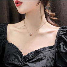 Dây chuyền nữ D-shaped Necklace Rose Gold CDE6037RG