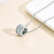 Dây chuyền Geometric Opal Necklace Silver CDE6063SV