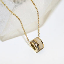 Dây chuyền Geometric Opal Necklace Gold CDE6063GG