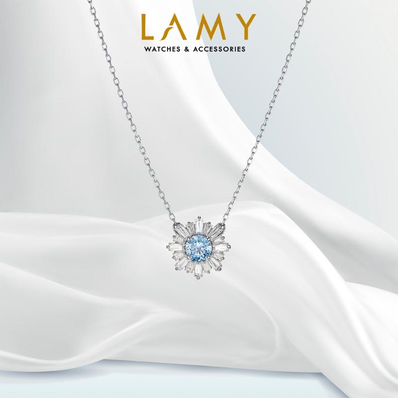 Dây chuyền CDE Sunshine Pendant Blue Necklace CDE6058BLU