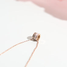 Dây chuyền Geometric Opal Necklace Rose Gold CDE6063RG