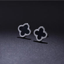 Khuyên tai LAMY Lucky Four Leaves Earrings Silver CDE3023SV.BL