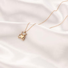 Dây chuyền LAMY Teddy in love Necklace Rose Gold CDE6002