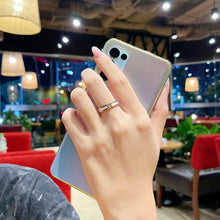 Bộ nhẫn LAMY Stone Inlaid Rose Gold Ring CDE8047RG & CDE8021RG