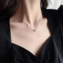 Dây chuyền nữ D-shaped Necklace Silver CDE6037SV