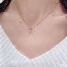Dây chuyền nữ Sparkling Dance Necklace Pink CDE6053PI