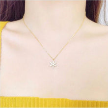 Dây chuyền nữ Romantic Snowflake Necklace Silver CDE6033SV