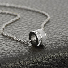 Dây chuyền Geometric Opal Necklace Silver CDE6063SV