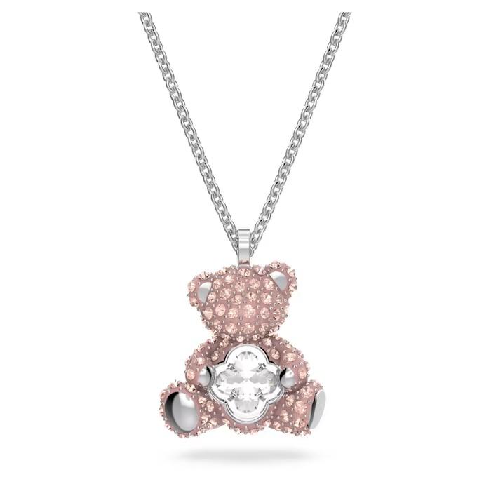Teddy Bear Necklace Brown