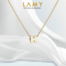 Dây chuyền nữ H-shaped Black Necklace CDE6028BL