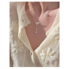 Dây chuyền nữ Butterfly Diamond Necklace Silver CDE6039SV