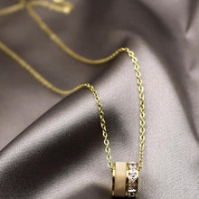 Dây chuyền Geometric Opal Necklace Gold CDE6063GG