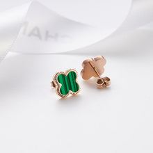 Khuyên tai LAMY Lucky Four Leaves Earrings Rose Gold CDE3023RG.GR