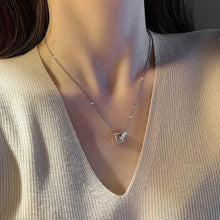 Dây chuyền nữ D-shaped Necklace Silver CDE6037SV