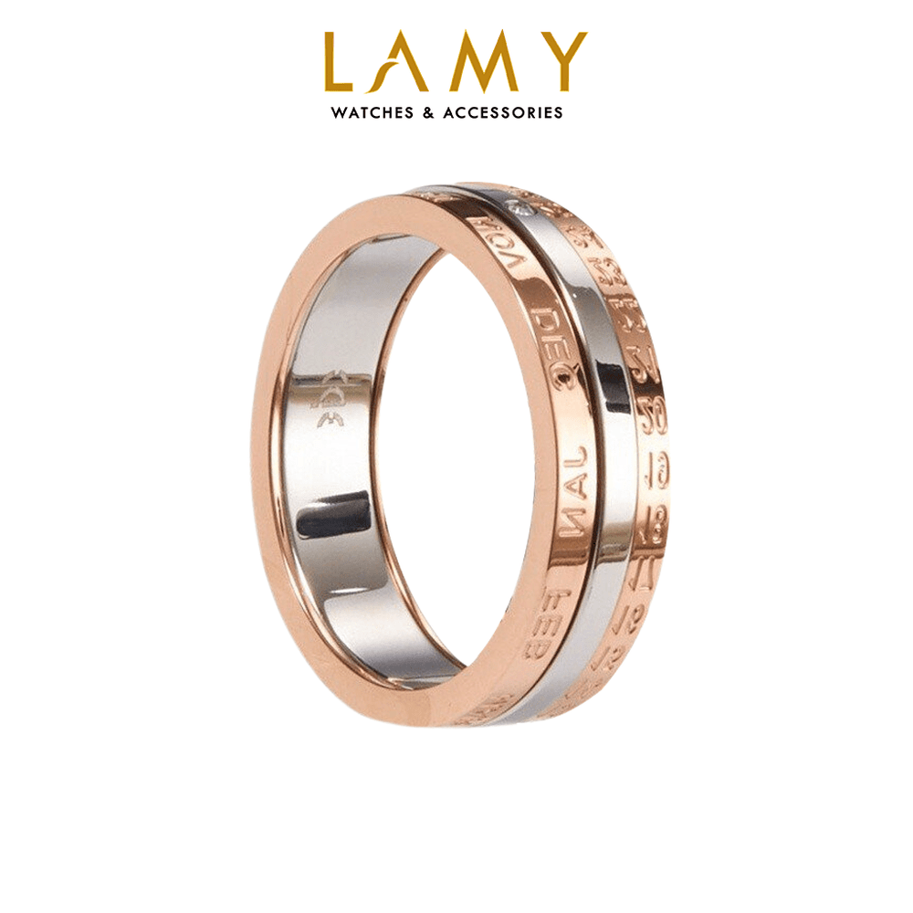 Spin Date Ring Rose Gold