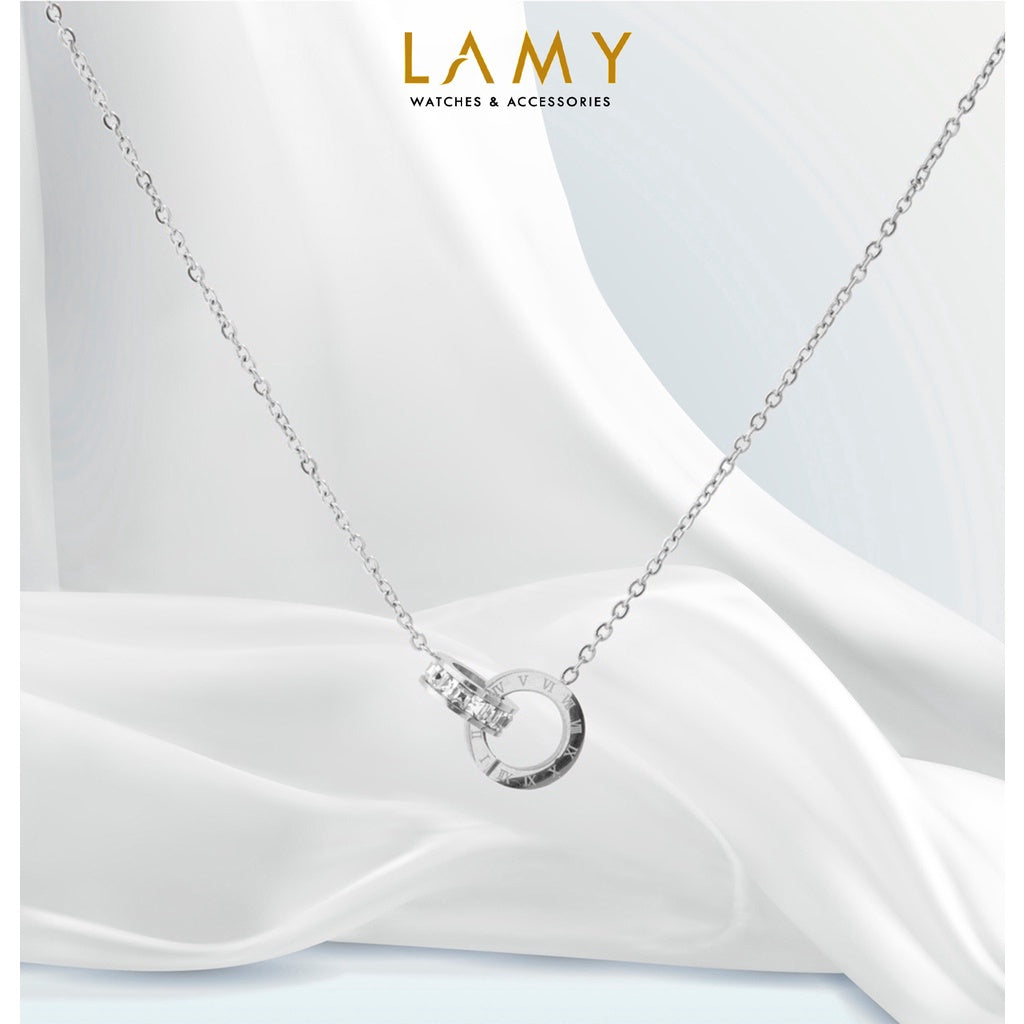 Dây chuyền nữ CDE Sweet Love Necklace Silver CDE6003SV