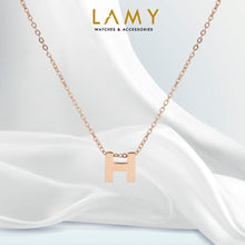 Dây chuyền nữ H-shaped Necklace Rose Gold CDE6030RG