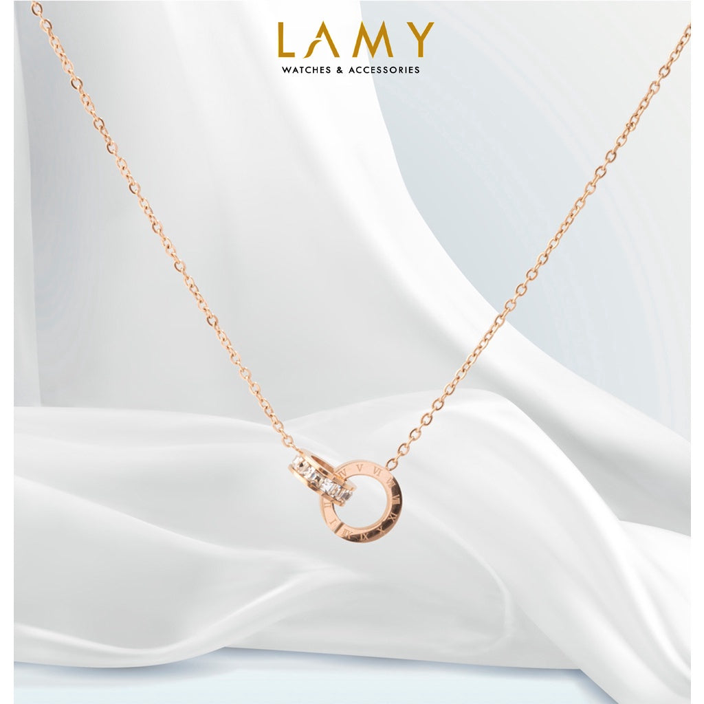 Dây chuyền nữ CDE Sweet Love Necklace Rose Gold CDE6003RG