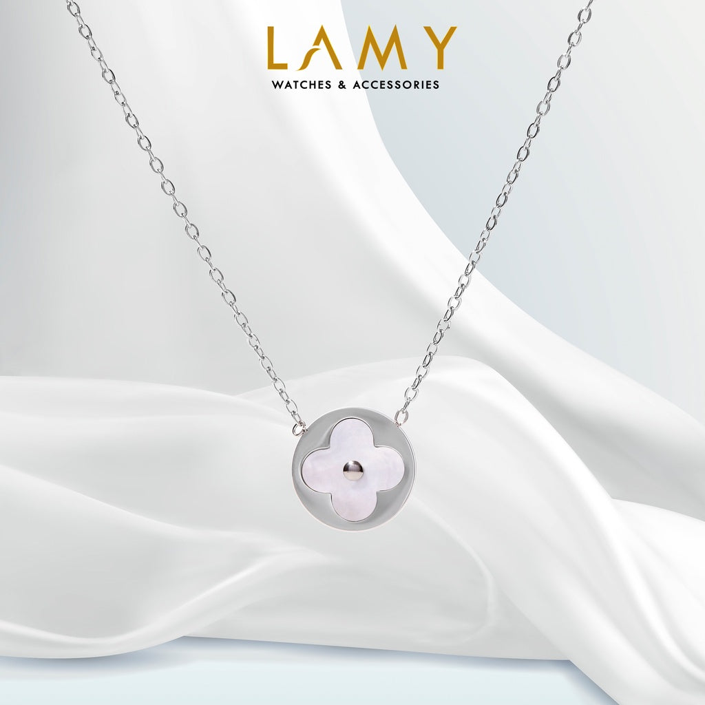 Dây chuyền nữ CDE Lucky Leaves Necklace Silver CDE6024SV