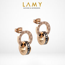 CDE Sweet Love Earrings Black CDE3002BL