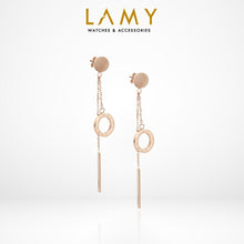 Khuyên tai LAMY Roman Numeral Circle Earrings CDE3015