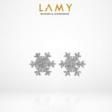 Khuyên tai LAMY Romantic Snowflake Earrings Silver CDE3010SV