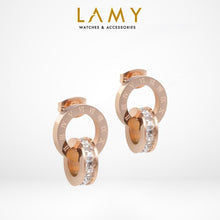 Khuyên tai LAMY Sweet Love Earrings Rose Gold CDE3002RG