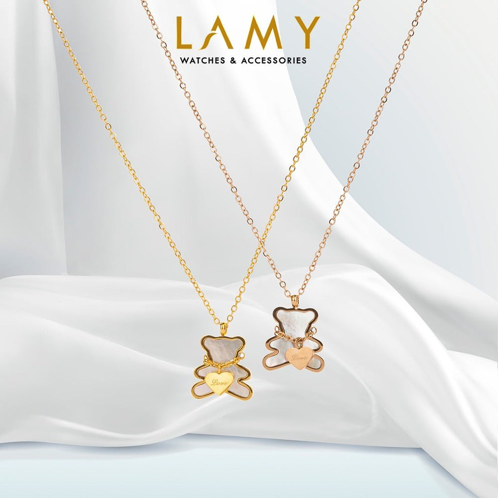 Teddy in Love Necklace