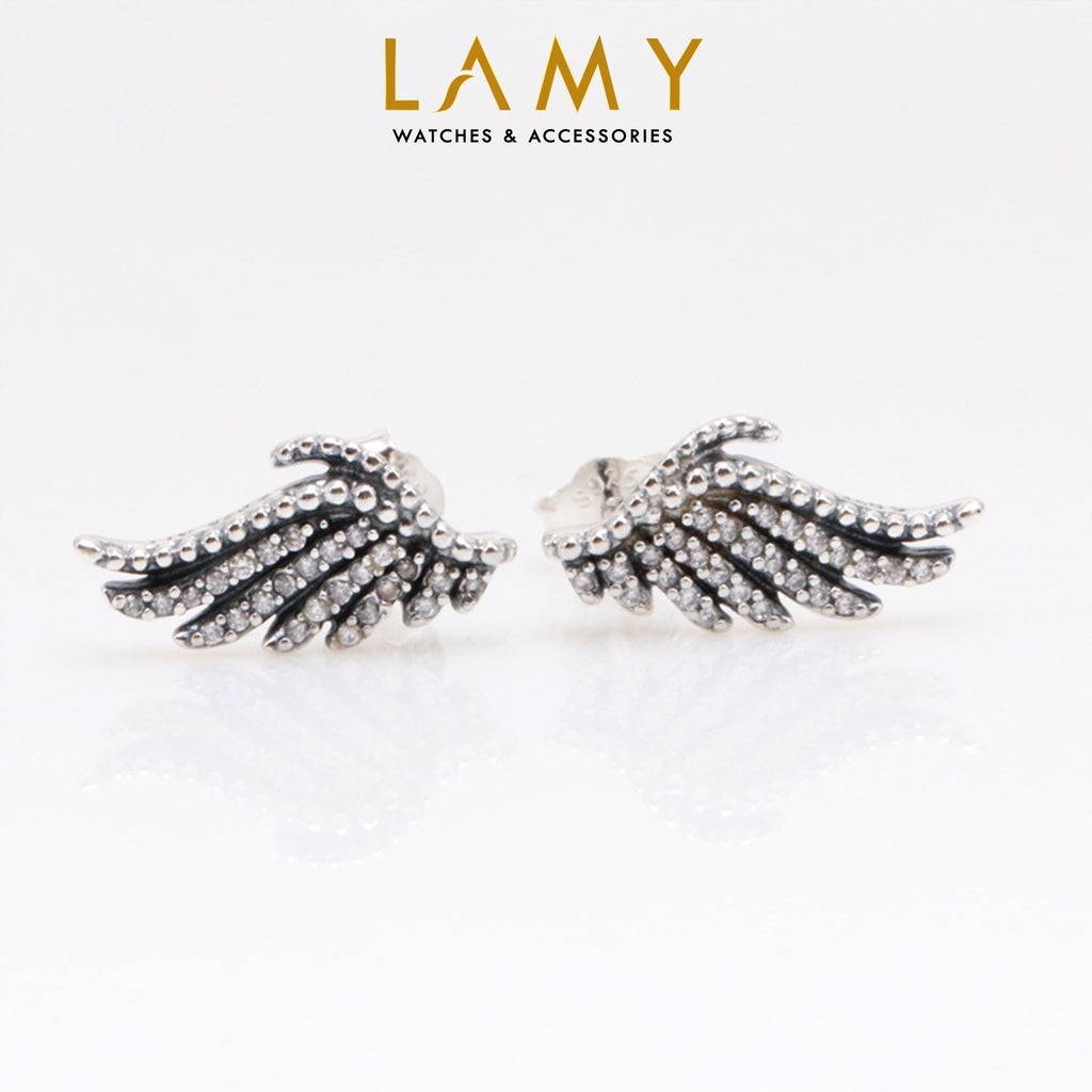 Khuyên tai bạc nữ CDE Fashion Wing Earrings CDE3007