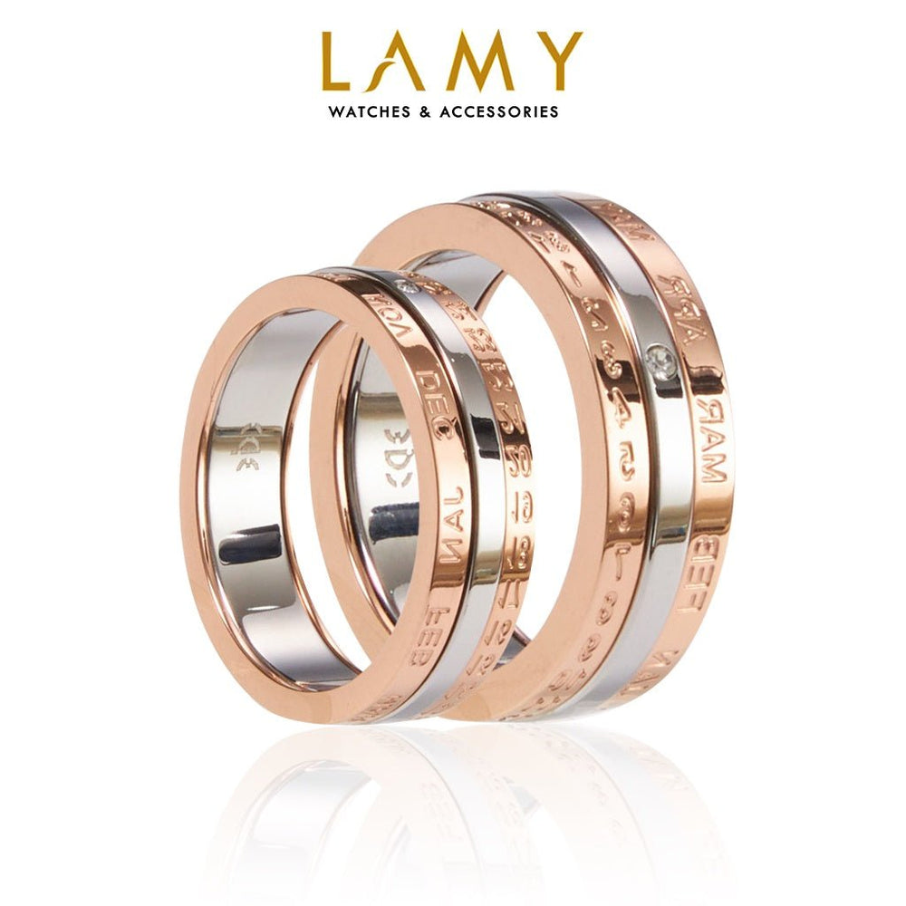 Spin Date Ring Rose Gold
