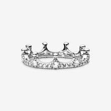 Nhẫn LAMY Clear Sparkling Crown Sliver Ring CDE8057SV