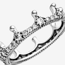 Nhẫn LAMY Clear Sparkling Crown Sliver Ring CDE8057SV