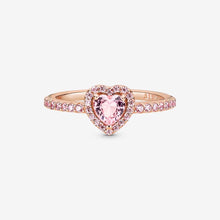 Nhẫn LAMY Pink Heart Stone Ring CDE8042PI