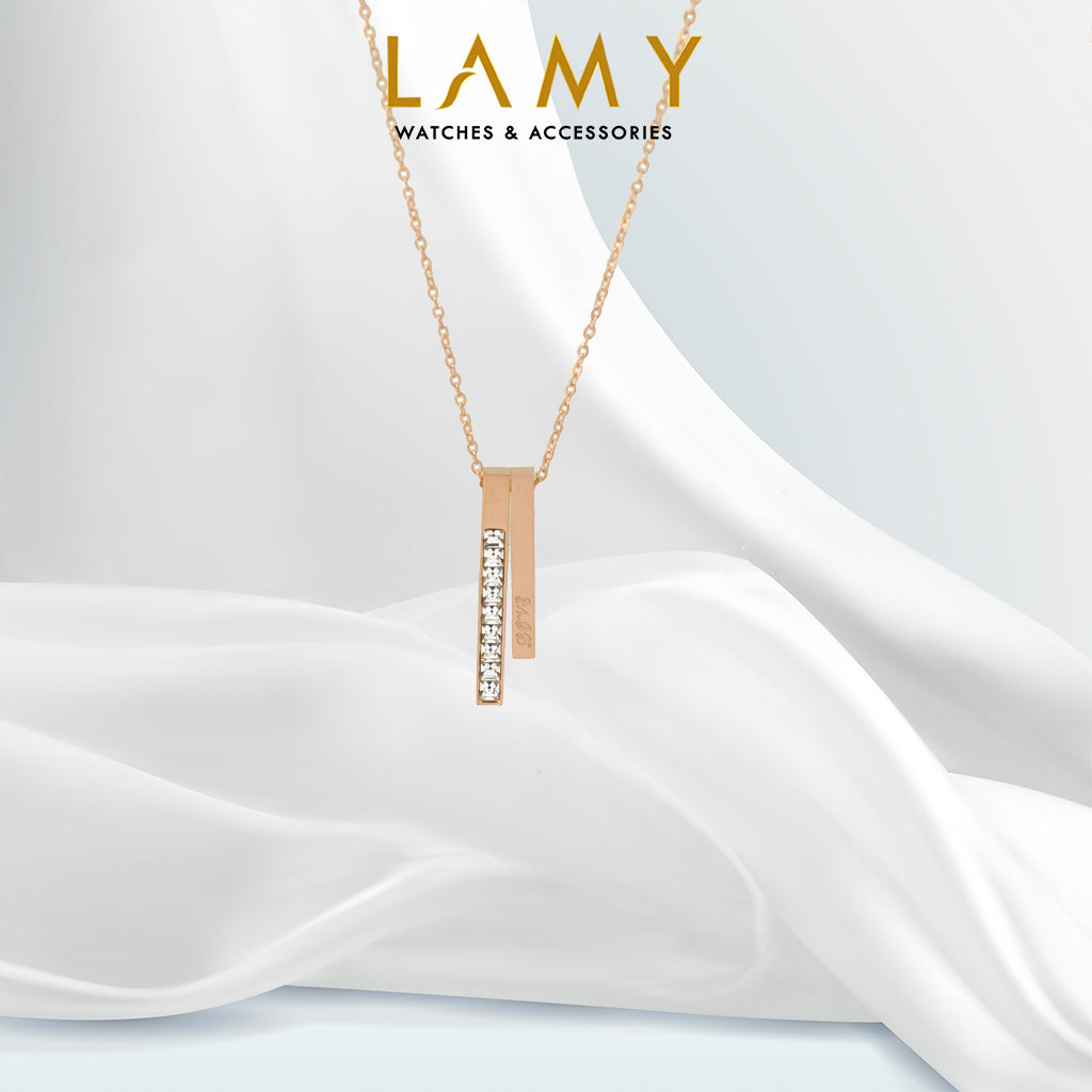 Dây chuyền nam nữ CDE Love Stick Necklace Rose Gold CDE6038RG